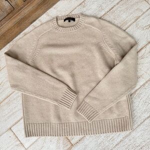 Loro Piana Beige Baby Cashmere Sweater